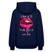 Load image into Gallery viewer, Women&#39;s Hoodie - navy
