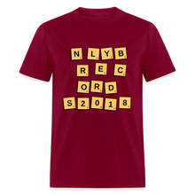 Load image into Gallery viewer, Tiles Tee - burgundy
