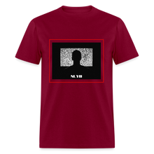 Load image into Gallery viewer, TV Tee - burgundy

