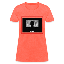 Load image into Gallery viewer, Women&#39;s TV Tee - heather coral
