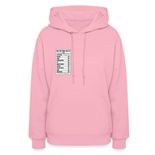 Load image into Gallery viewer, Women&#39;s Facts Hoodie - classic pink
