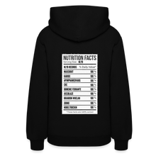 Load image into Gallery viewer, Women&#39;s Facts Hoodie - black

