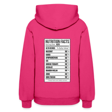 Load image into Gallery viewer, Women&#39;s Facts Hoodie - fuchsia
