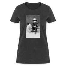 Load image into Gallery viewer, Women&#39;s Tintype Tee - heather black
