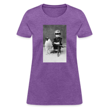Load image into Gallery viewer, Women&#39;s Tintype Tee - purple heather
