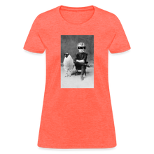 Load image into Gallery viewer, Women&#39;s Tintype Tee - heather coral
