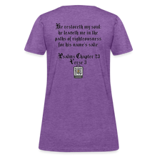 Load image into Gallery viewer, Brick By Brick Women&#39;s T-Shirt - purple heather
