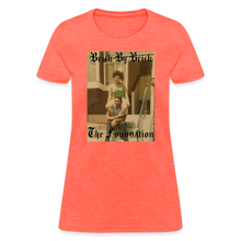 Load image into Gallery viewer, Brick By Brick Women&#39;s T-Shirt - heather coral
