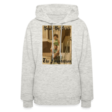 Load image into Gallery viewer, Brick By Brick Women&#39;s Hoodie - The Foundation Collection - heather oatmeal
