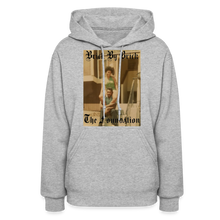 Load image into Gallery viewer, Brick By Brick Women&#39;s Hoodie - The Foundation Collection - heather gray
