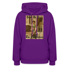 Load image into Gallery viewer, Brick By Brick Women&#39;s Hoodie - The Foundation Collection - purple
