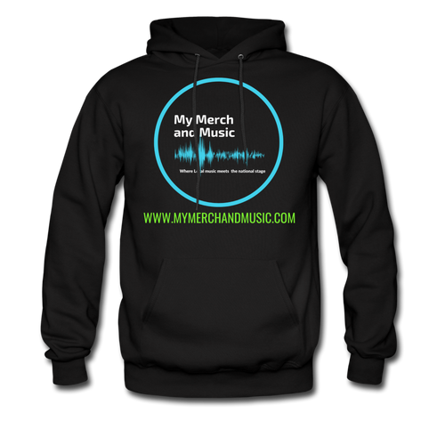 My Merch And Music Hoodie - black