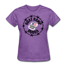 Load image into Gallery viewer, Barbwire Women&#39;s Tee - purple heather
