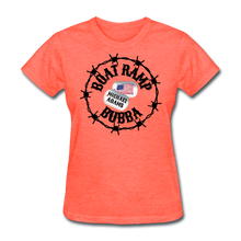 Load image into Gallery viewer, Barbwire Women&#39;s Tee - heather coral
