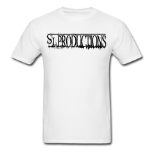 Load image into Gallery viewer, SL Productions Black Logo Tee - white
